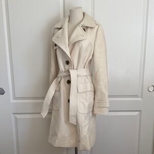 Banana Republic Light Beige Trench Coat